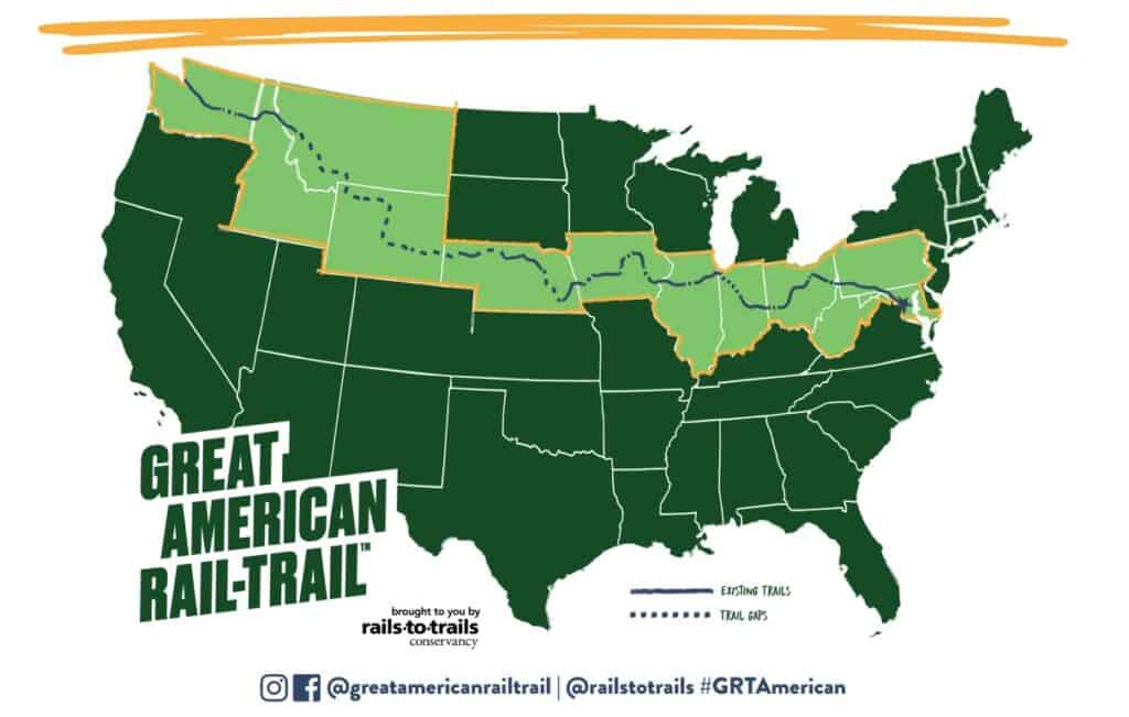 Bellevue Times » Bellevue Joins the Great American Rail-Trail » July 21, 2026