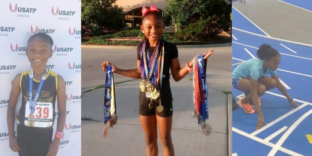 Jaiya Patillo Bellevue Nebraska Record Breaking Runner Feature Story Image