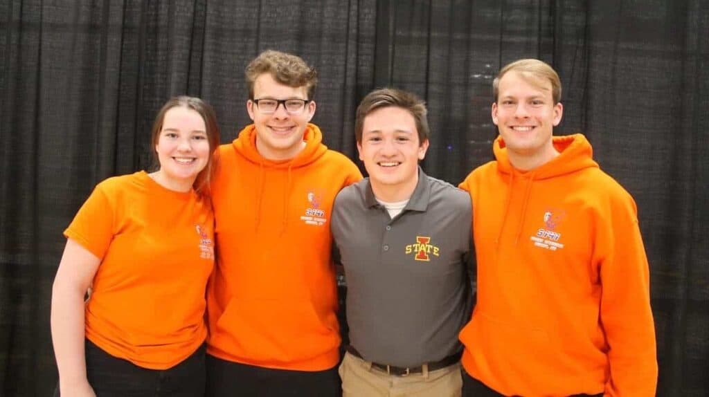 Groos Catholic High School Bellevue Nebraska Robotics Team at US Open Championship