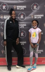 Bellevue Times » Sensational Jaiya Patillo Makes History As First Middle Schooler To Win An NCAA Meet Jaiya Patillo with her Godmother and Olympic Gold Medalist Jackie Joyner-Kersee