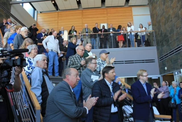 Bellevue Times &raquo; Eberle-Walden Memorial Revealed at Ceremony &raquo; July 22, 2026