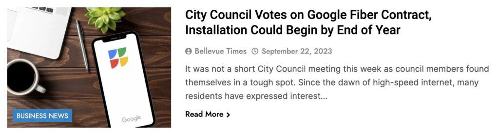 Bellevue Times » Bellevue's Top Ten Stories of 2023 » July 22, 2026