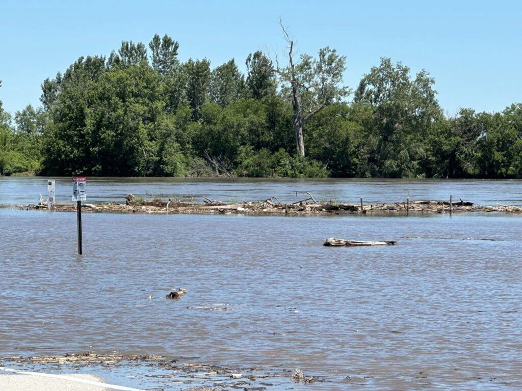 Bellevue Times » Haworth Park Floods as River Levels Continue to Rise » July 21, 2026