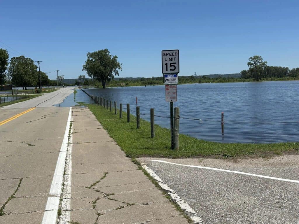 Bellevue Times » Haworth Park Floods as River Levels Continue to Rise » July 21, 2026