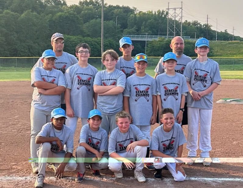 Bellevue Times » Bellevue Rec Announces Baseball and Softball League Champs » July 21, 2026