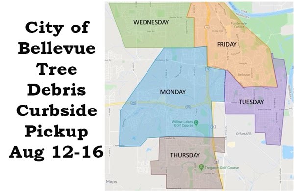 Bellevue Times » City of Bellevue to Start Curbside Tree Debris Pickup on Monday, August 12th Bellevue Times » City of Bellevue to Start Curbside Tree Debris Pickup on Monday, August 12th » July 21, 2026