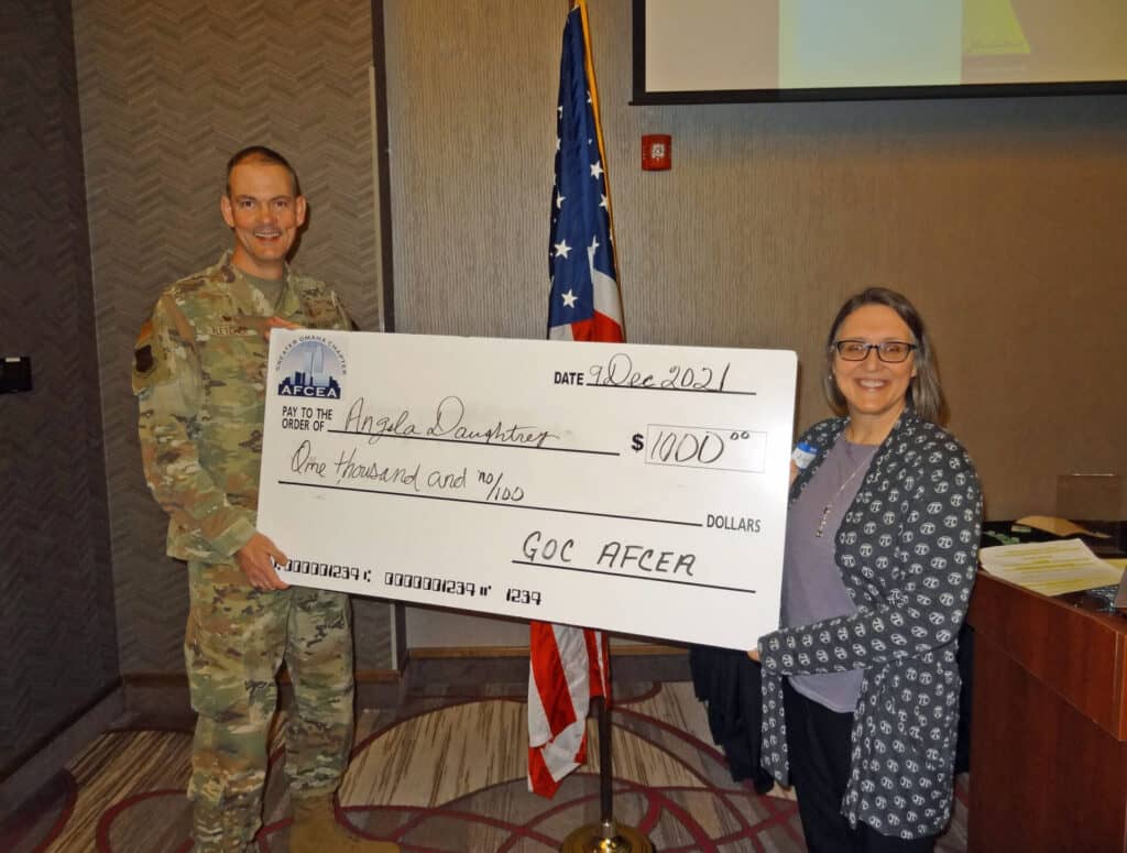 Col Larry Fletcher Angela Daughtrey 120921