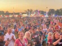 Bellevue Rocks Riverfront Festival 2022 Bellevue Nebraska Sawyer Brown Crowd 2