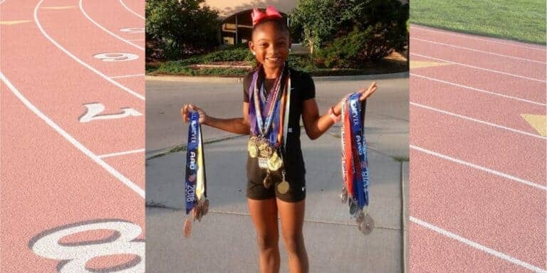 Jaiya Patillo BACKUP Bellevue Nebraska Record Breaking Runner Feature Story Image