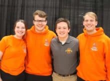 Groos Catholic High School Bellevue Nebraska Robotics Team at US Open Championship