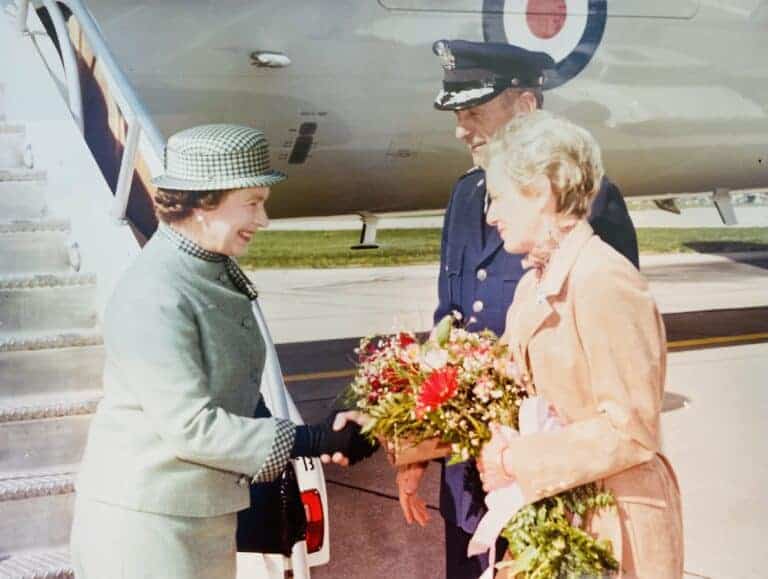 queen elizabeth offutt afb bellevue nebraska