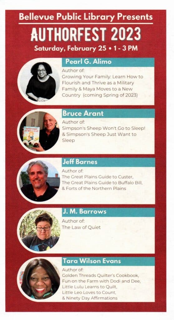 Bellevue Public Library Bellevue Times Authorfest 2023 Lineup 1