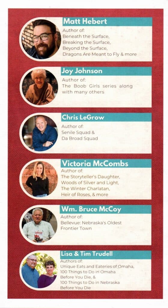 Bellevue Public Library Bellevue Times Authorfest 2023 Lineup 2