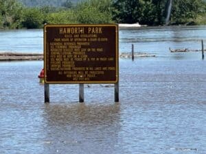 Bellevue Times » Haworth Park Floods as River Levels Continue to Rise » July 21, 2026