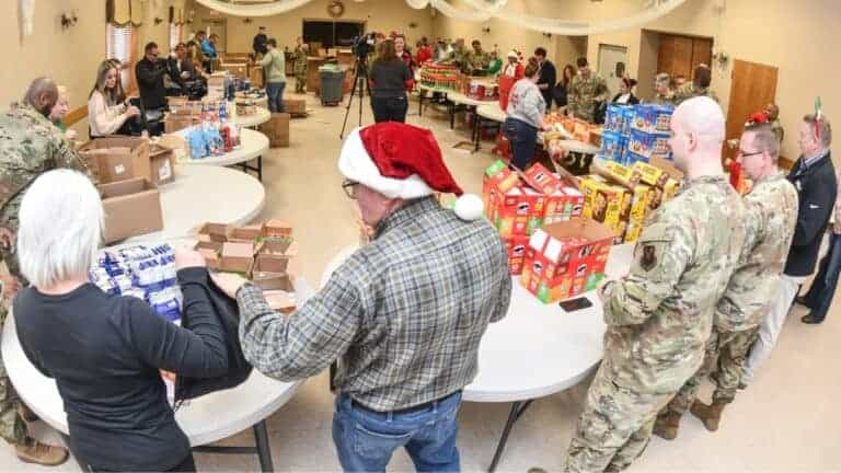Operation Holiday Cheer Offutt Belelvue 2024