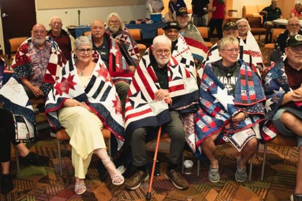 Bellevue Times &raquo; Fourteen Veterans Receive Quilts of Valor at Bellevue University &raquo; July 18, 2026
