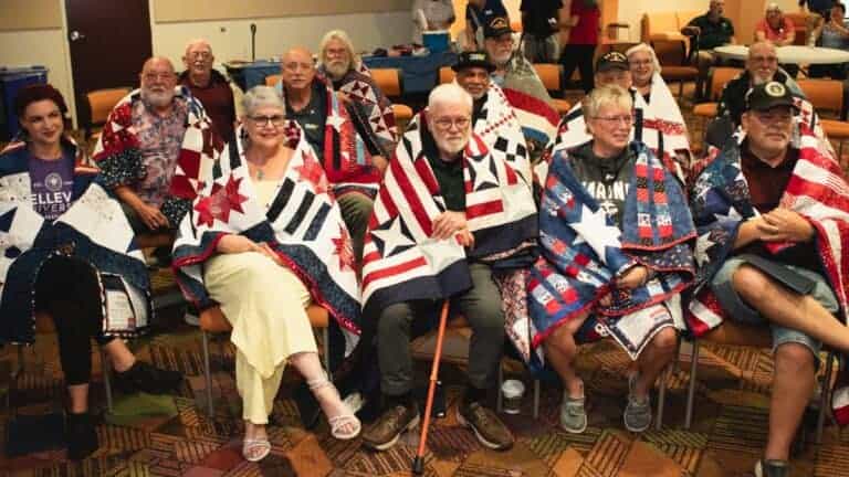 Bellevue University Veterans Quilts