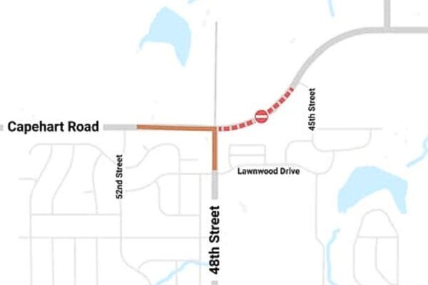 Bellevue Times &raquo; Capehart Road to Close Between 45th and 48th Streets Through Late November, Project Completion Eyed for 2026 &raquo; July 20, 2026