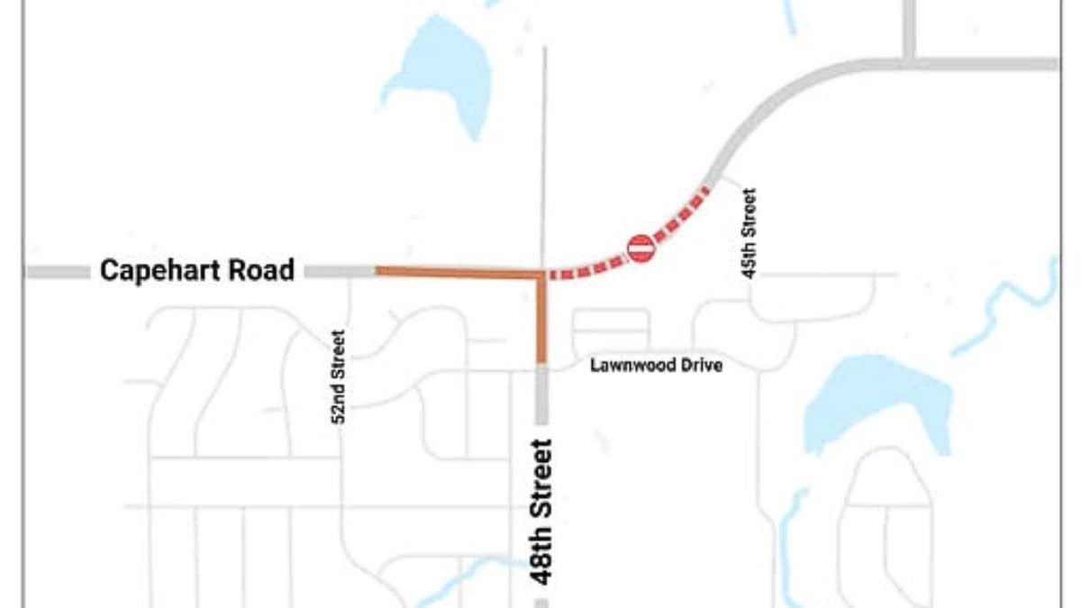 Bellevue Times » Capehart Road to Close Between 45th and 48th Streets Through Late November, Project Completion Eyed for 2026 » July 20, 2026