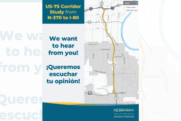 Bellevue Times &raquo; NDOT Seeks Public Input for US-75 Corridor Study &raquo; July 21, 2026