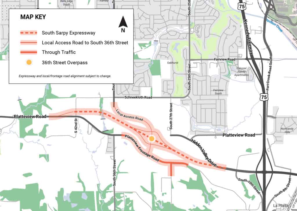 Bellevue Times » Sarpy County to Begin Work on New Expressway  » July 21, 2026