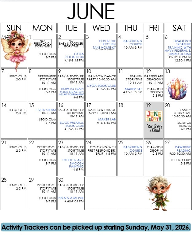 Bellevue Times » Have a Legendary Summer with Your Family at Bellevue Public Library » July 21, 2026