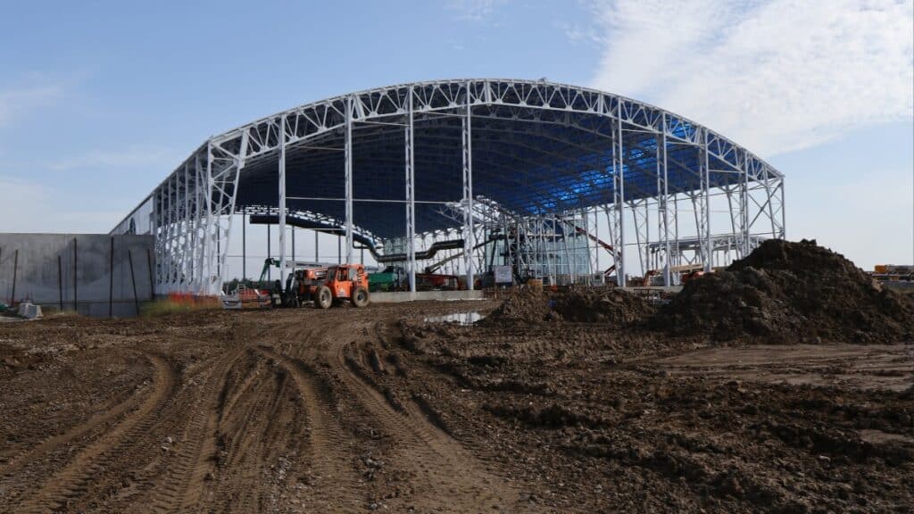 Bellevue Bay Water Park Construction 1